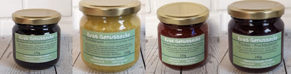 hausgemachte Fruchtaufstriche