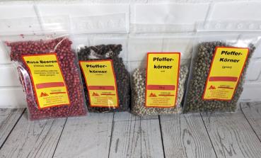Gewürzset "Pfefferkörner" im Organzageschenkbeutel