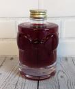 Himbeerlikör mit Cardamon in schöner Geschenkflasche