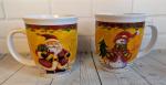 Schöne Weihnachtstassen mit Nikolaus oder Schneemann Motiv